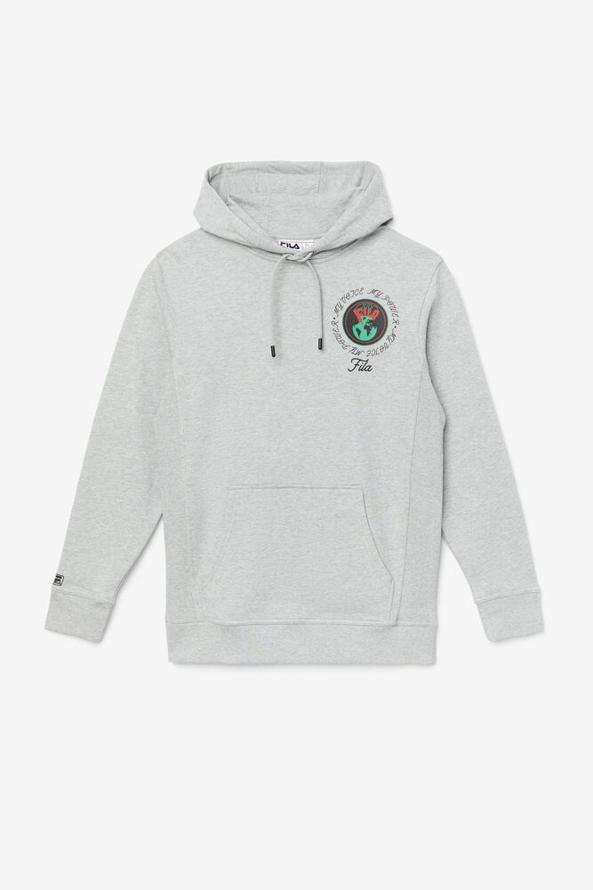 Fila Hoodie Womens Grey - Hunt - Philippines 2671980-IT